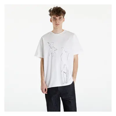 Tričko HELIOT EMIL Formation T-Shirt White XS 92090030