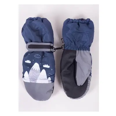 Yoclub Kidss ChildrenS Winter Ski Gloves REN-0295C-A110 Navy Blue 87880747