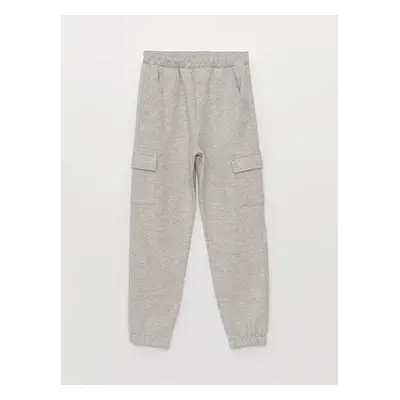 LC Waikiki LCW Kids dívčí cargo tepláky s elastickým pasem 86380390