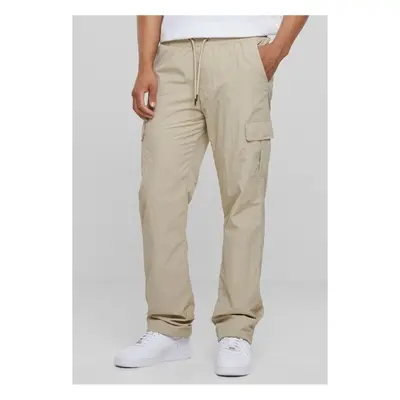 Urban Classics Straight Leg Nylon Cargo Pants beton 91257346