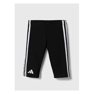 Dětské kraťasy adidas Performance 3SAM černá barva, nastavitelný pas, 94497894