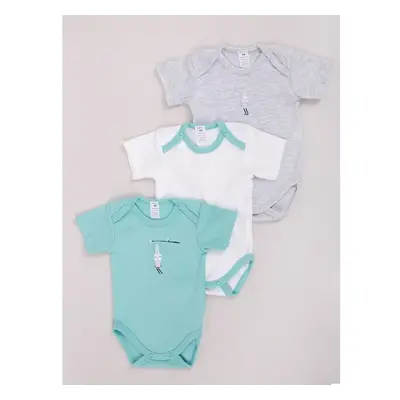 Yoclub Kidss Bodysuits With Bunnies 3-Pack BOD-0504G-A33K 89207965