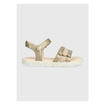 Dětské sandály Geox SANDAL HAITI béžová barva 89638818