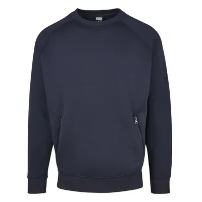 URBAN CLASSICS Raglan Zip Pocket Crew - midnightnavy 43845267