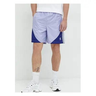 Kraťasy adidas Originals pánské, fialová barva 75581657