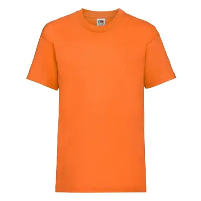 Orange Baby Cotton T-shirt Fruit of the Loom 85811516