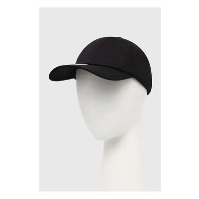 Bavlněná baseballová čepice VETEMENTS Ring Cap černá barva, UE64CA300B 92784966