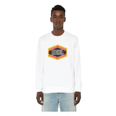 Diesel Sweatshirt - S-GINN-K27 SWEAT-SHIRT white 95272596