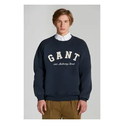 MIKINA GANT GRAPHIC C-NECK SWEAT EVENING BLUE 87024558