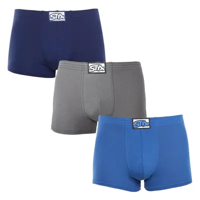 3PACK pánské boxerky Styx klasická guma vícebarevné (3Q96837) 89676877