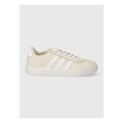 Dětské sneakers boty adidas VL COURT 3.0 K béžová barva 89703280