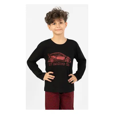 Vienetta Kids Dětské pyžamo dlouhé Car 95254324