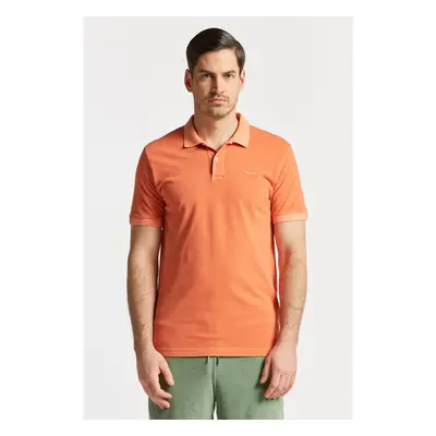 POLOKOŠILE GANT SUNFADED PIQUE SS RUGGER APRICOT ORANGE 78948509