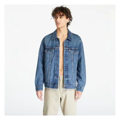 Bunda Levis Relaxed Fit Trucker Jacket Med Indigo - Worn In XL 84903035