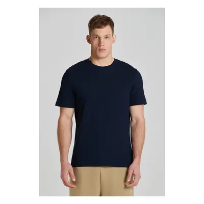 TRIČKO GANT TEXTURED SS T-SHIRT EVENING BLUE 90156484