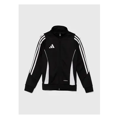 Dětská mikina adidas Performance TIRO24 TRJKTY černá barva, s aplikací 92835572