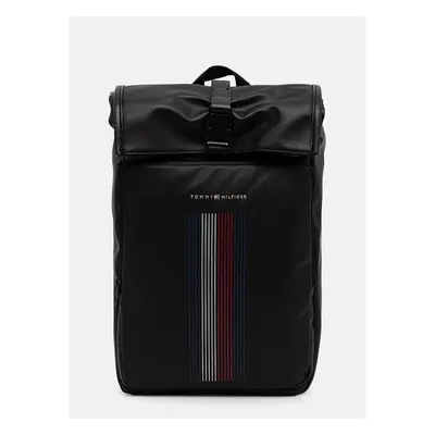 Batoh Tommy Hilfiger pánský, černá barva, velký, s potiskem, 95720274