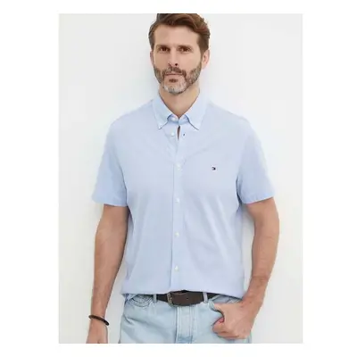 Bavlněná košile Tommy Hilfiger regular, s límečkem button-down, 91845136