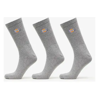 Ponožky Dickies Valley Grove Sock 3-Pack Grey Melange 43-46 90804903