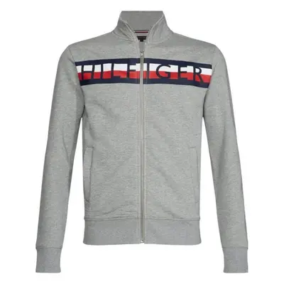 Pánská šedá mikina na zip Tommy Hilfiger 44638980