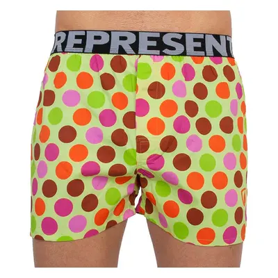 Bez obalu - Pánské trenky Represent exclusive Mike color dots 57320151