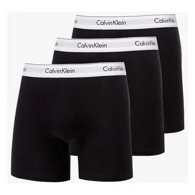 Boxerky Calvin Klein Modern Cotton Stretch Boxer Brief 3-Pack Black/ 73068048