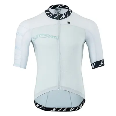 Pánský cyklo dres Silvini Stelvio bílá/černá 82296301