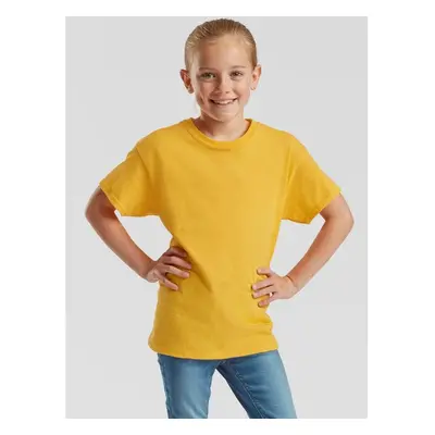 Yellow T-shirt for Children Original Fruit of the Loom 85651335