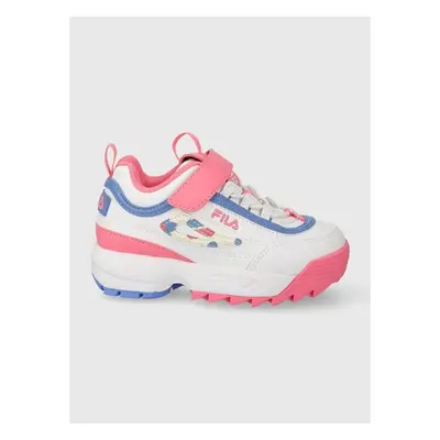 Dětské sneakers boty Fila Disruptor růžová barva 91544539