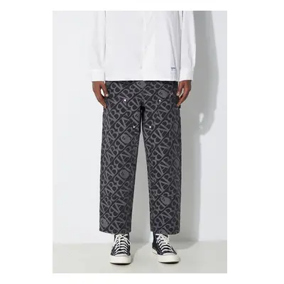 Bavlněné džíny A Bathing Ape Metal One Point Double Knee Denim Work 92784942