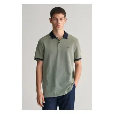 POLOKOŠILE GANT 4-COL OXFORD SS PIQUE PINE GREEN 90826094