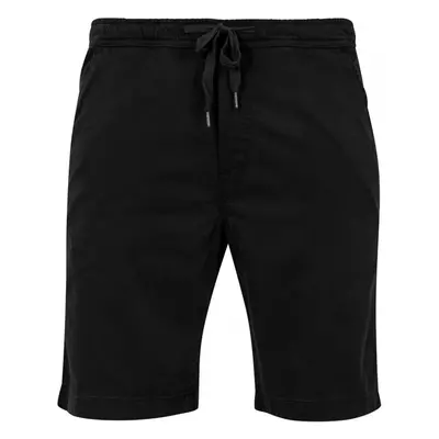 Pánské kraťasy Urban Classics Stretch Twill Joggshorts - černé 43840722