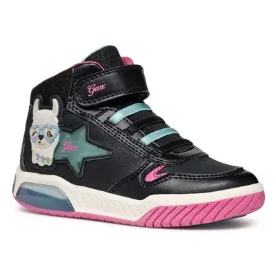 Dětské sneakers boty Geox černá barva 95006503