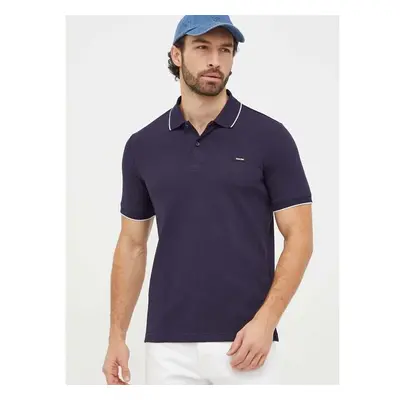 Polo tričko Calvin Klein tmavomodrá barva, K10K112751 88489709