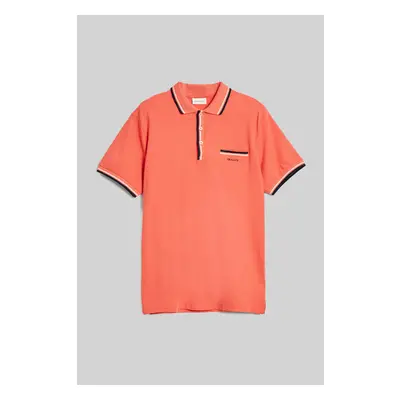 POLOKOŠILE GANT 2-COL TIPPING SS PIQUE POLO SUNSET PINK 89868570