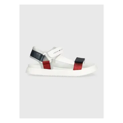 Dětské sandály Tommy Hilfiger bílá barva 78831705