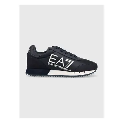 Dětské sneakers boty EA7 Emporio Armani tmavomodrá barva 82436073