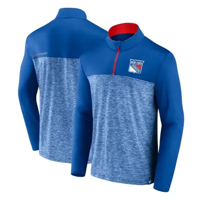 Pánská mMikina Fanatics Mens Iconic Defender 1/4 Zip New York Rangers 91953420