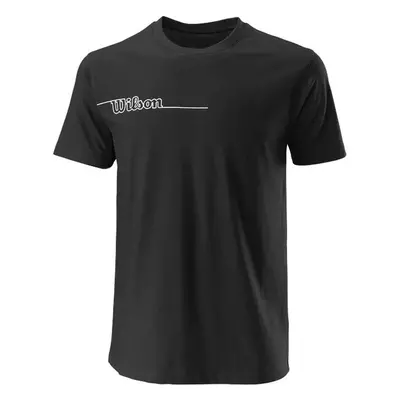 Pánské tričko Wilson Team II Tech Tee Black XL 92136661