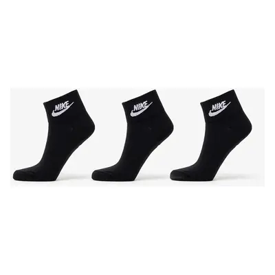 Ponožky Nike Sportwear Everyday Essential Ankle Socks 3-Pack Black/ 70194037