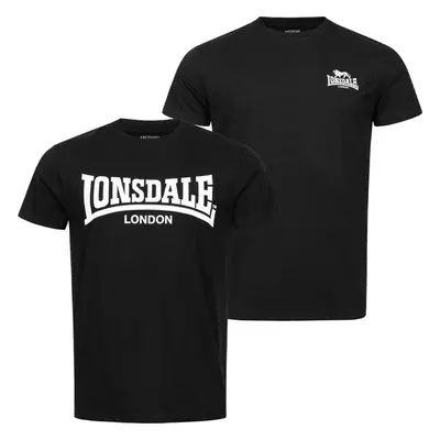 Pánské tričko Lonsdale 116067-Black 74681229