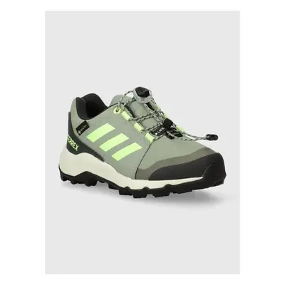 Dětské boty adidas TERREX TERREX GTX K zelená barva 90919127