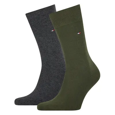 Tommy Hilfiger Socks - Tommy Hlfiger TH MEN SOCK CLASSIC 2P green 95273162