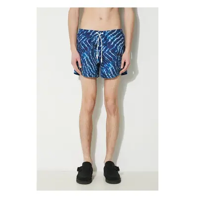 Plavkové šortky Marcelo Burlon Aop Sound Waves Swim Short 89851550