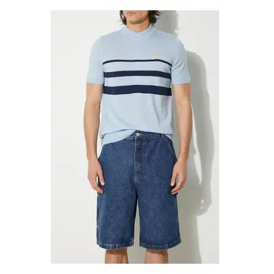 Džínové šortky ICECREAM Denim Carpenter Shorts pánské, tmavomodrá 96020655