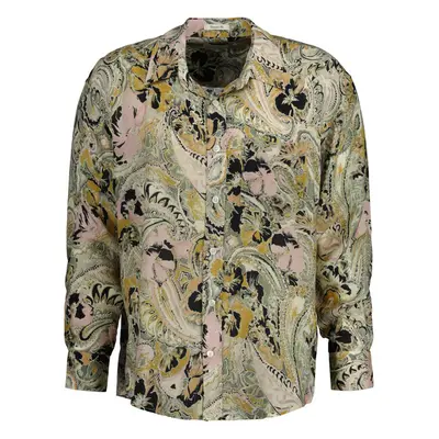 KOŠILE GANT OS PAISLEY CUPRO SHIRT LIGHT MUSTARD YELLOW 82651374