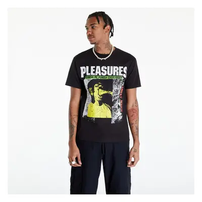 Tričko PLEASURES Punish T-Shirt Black 90184413