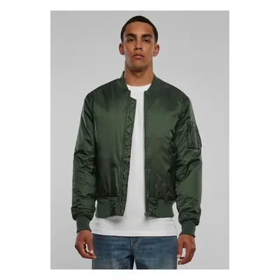 Urban Classics Basic Bomber Jacket olivová 91341264