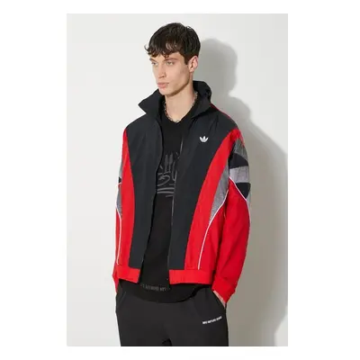 Mikina adidas Originals Premium Track TOP pánská, černá barva, 94874741