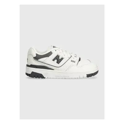 Dětské sneakers boty New Balance PSB550BH černá barva 91545618